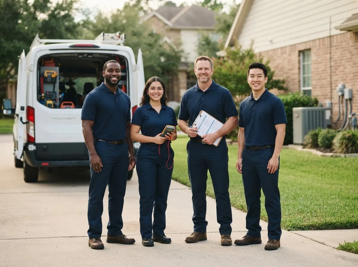 Certified HVAC technician near Davenport, CA